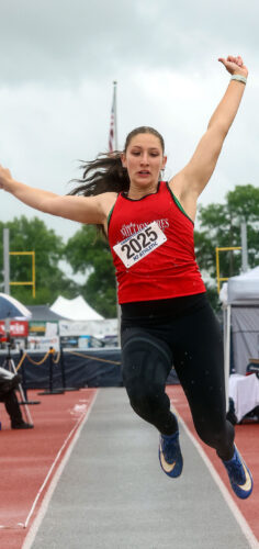 Morrow went from unsure if she was in finals to medaling